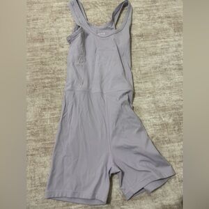 Set active light purple romper size small